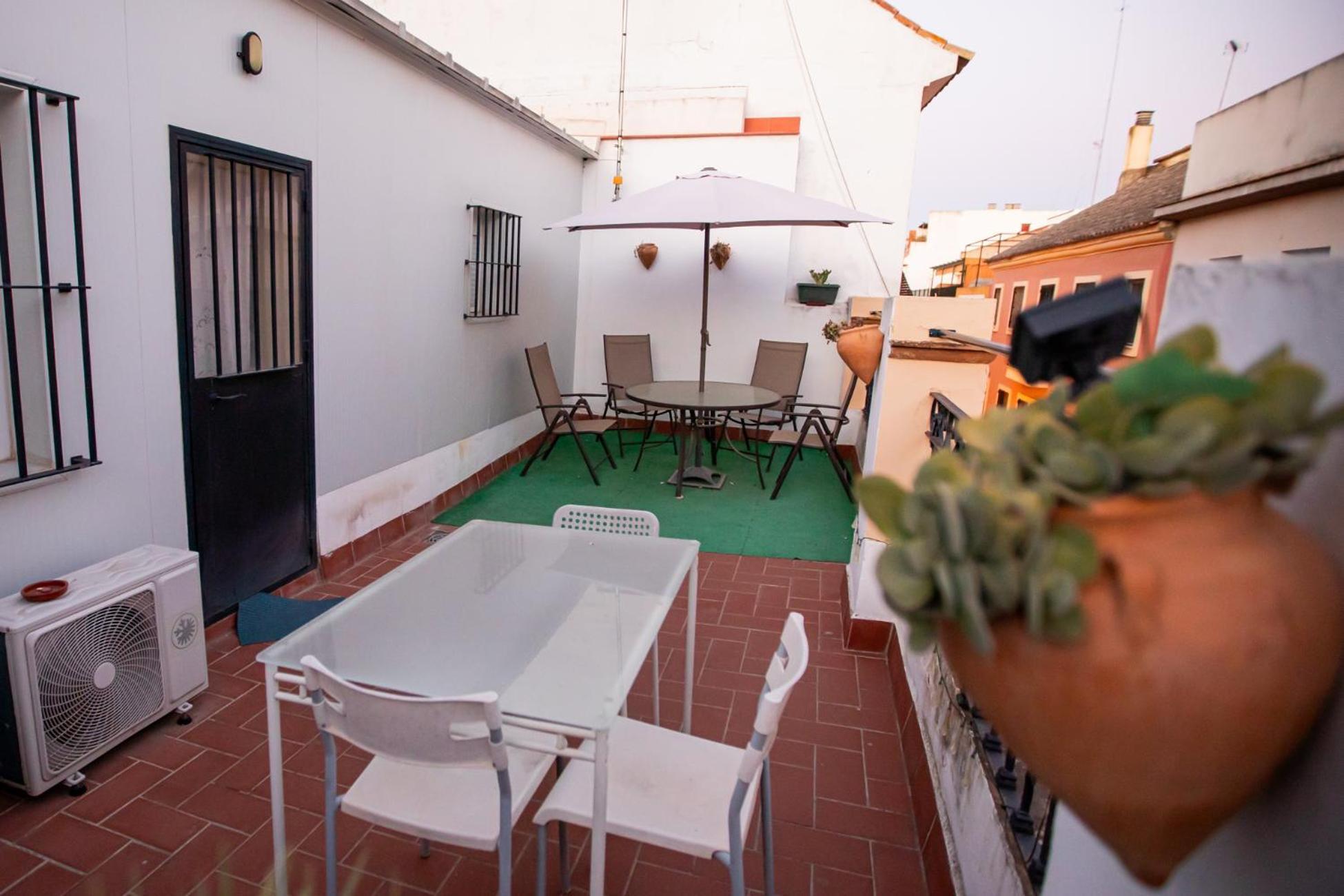 Apartamentos Dona Concha Sevilla Exterior foto