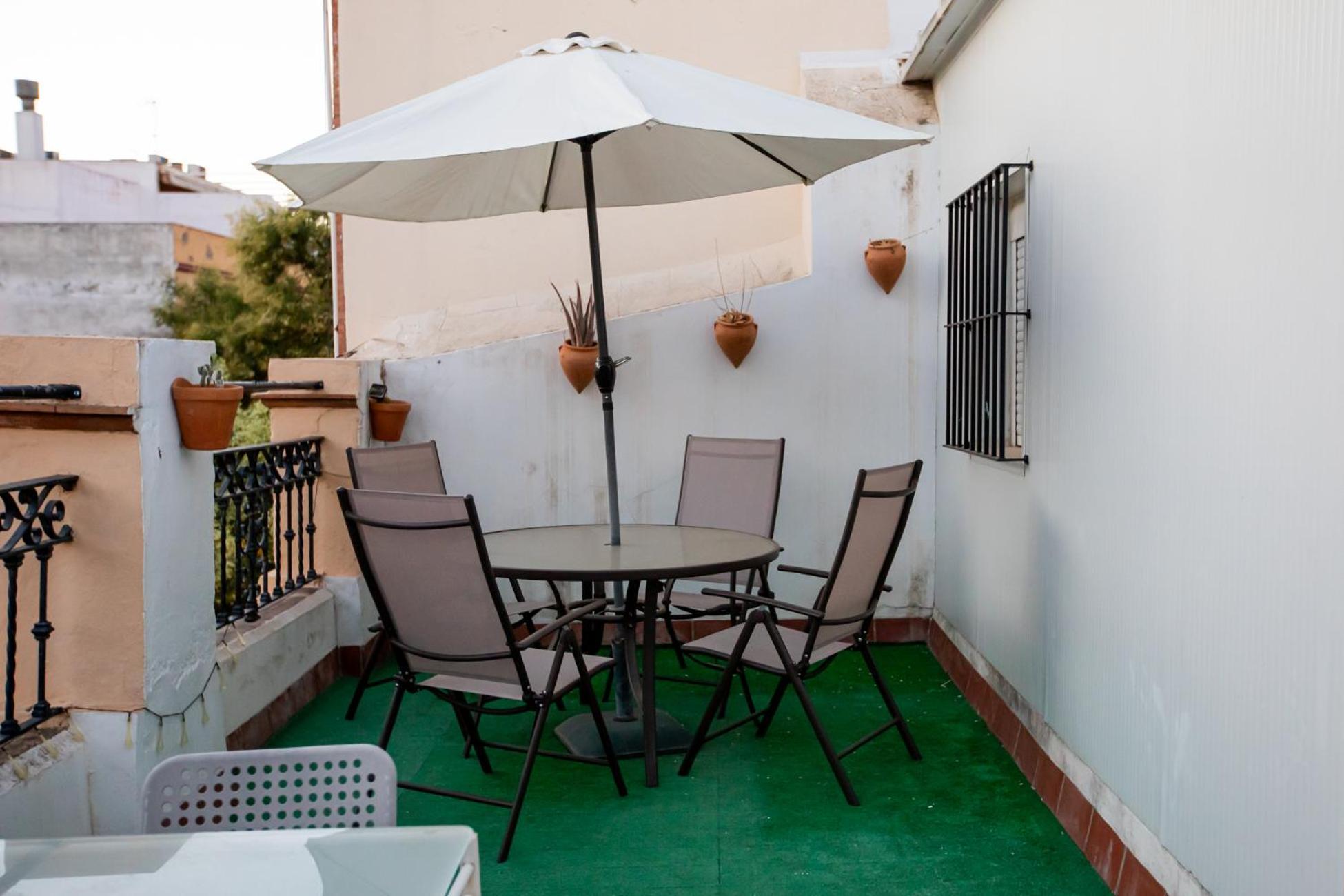 Apartamentos Dona Concha Sevilla Exterior foto